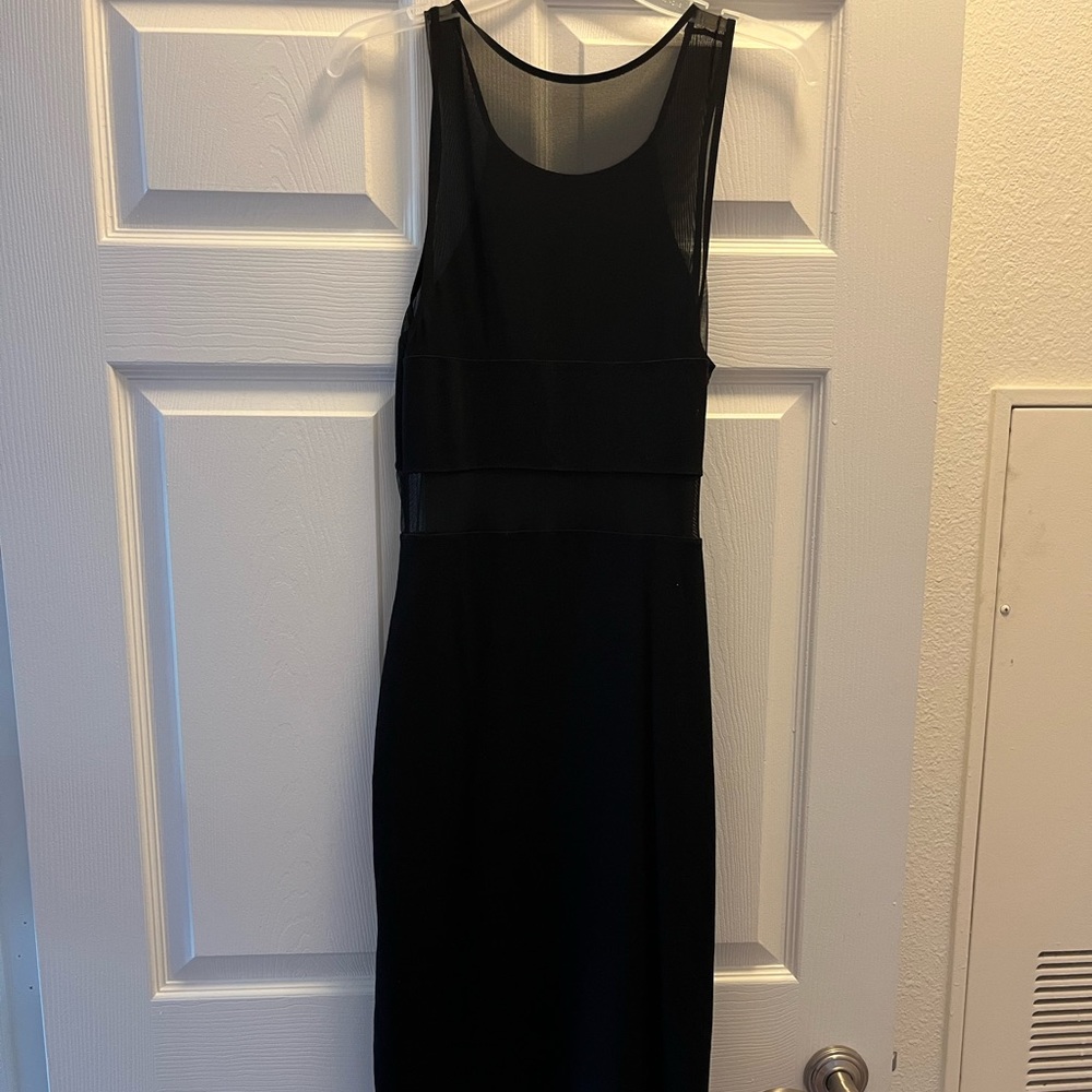 Sexy Express black mesh LBD
